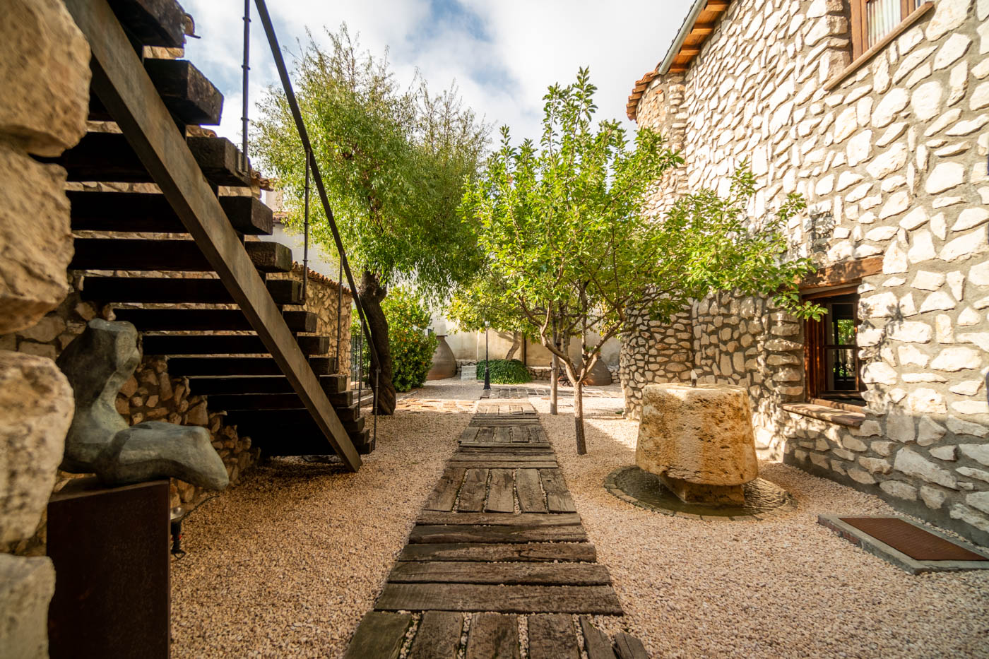 Below the self contained apartment, there is one bedroom